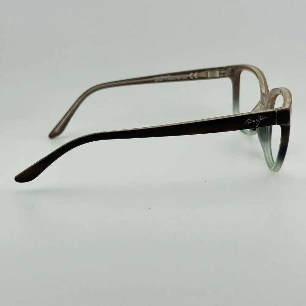 Maui Jim Italy HONI MJ758-22B‎ 54-18-140 Brown/Blue Fade Sunglasses Frame H12405